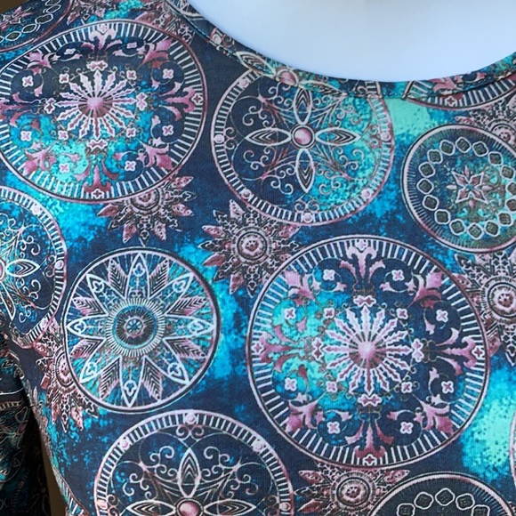 MISSLOOK Blue Celestial Long Sleeve Tee 2XL - Picture 3 of 5